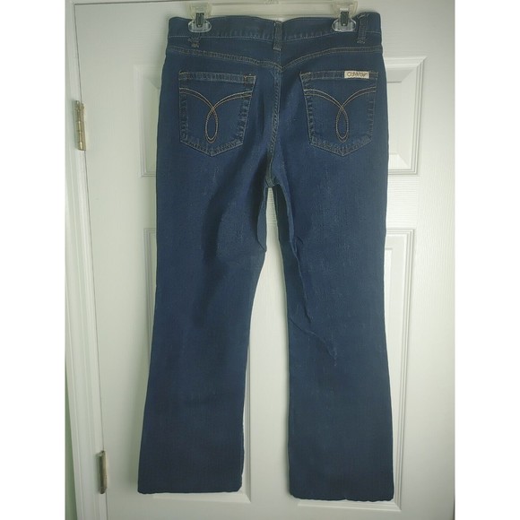 CALVIN KLEIN JEANS WOMEN'S SIZE 10 MID-RISE FLARE BOOT CUT - Picture 3 of 7